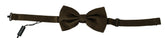 Dolce & Gabbana Brown Polka Dots Silk Adjustable Neck Papillon Men Bow Tie -  Neckties, Men -  Dolce & Gabbana.