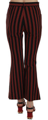Dolce & Gabbana Elegant Cropped Flared Trousers -   -  Dolce & Gabbana.