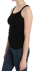 PINK MEMORIES Black Sleeveless Spaghetti Strap Blouse -   -  PINK MEMORIES.