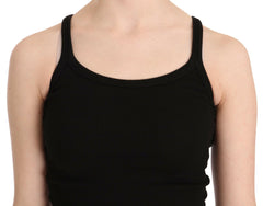 PINK MEMORIES Black Sleeveless Spaghetti Strap Blouse -   -  PINK MEMORIES.