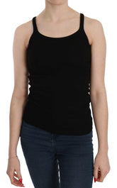 PINK MEMORIES Black Sleeveless Spaghetti Strap Blouse -   -  PINK MEMORIES.