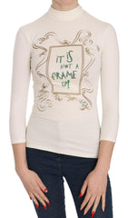 Exte Crew Neck It Is Not A Frame Up! Print Blouse -   -  Exte.