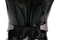Dolce & Gabbana Gray Men Waist Belt 100% Silk Cummerbund -  Men´s Cummerbund -  Dolce & Gabbana.