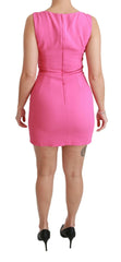 Dolce & Gabbana Pink Stretch Sheath Mini Bodycon Dress -   -  Dolce & Gabbana.