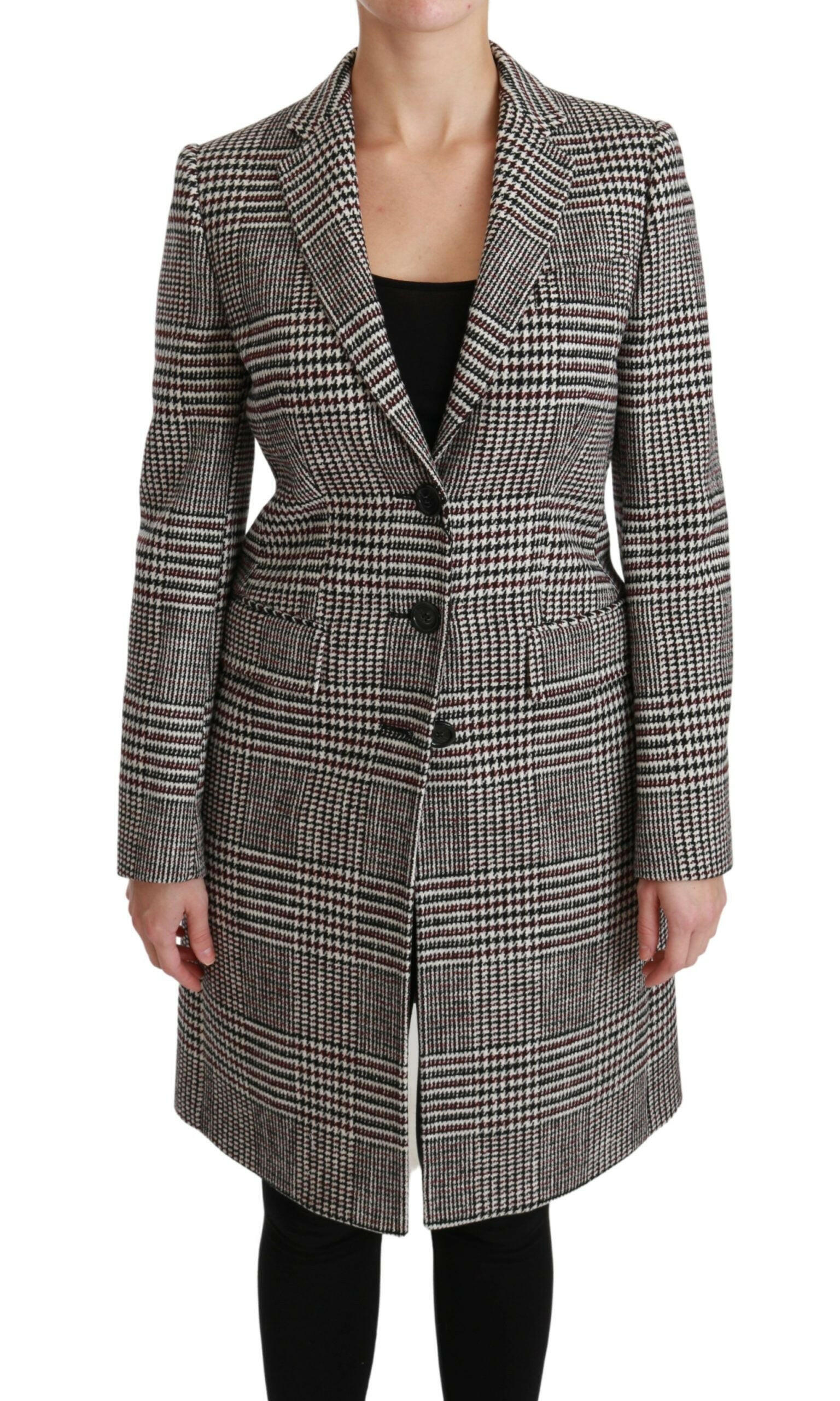 Dolce & Gabbana Multicolor Trench Knee Long Jacket Coat -   -  Dolce & Gabbana.