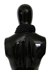 Dolce & Gabbana Gray #DGLovesLondon Wrap Shawl Wool Scarf - - Dolce & Gabbana.