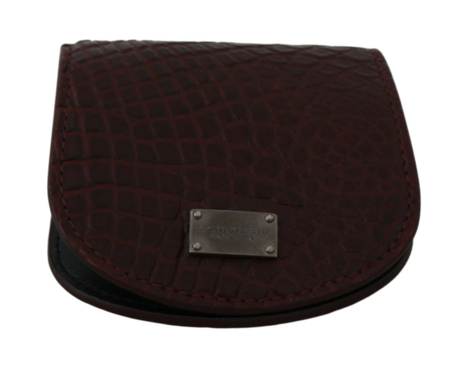 Dolce & Gabbana Brown Exotic Skin Pocket Condom Case Holder -  Leather Accessory for Men -  Dolce & Gabbana. Dolce & Gabbana Brown Exotic Skin Pocket Condom Case Holder -  Leather Accessory for Men -  Dolce & Gabbana.