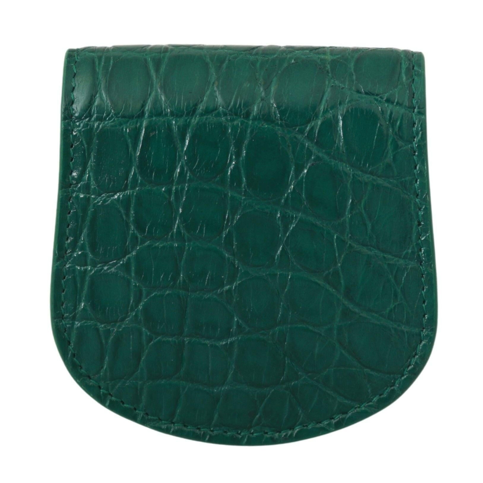 Dolce & Gabbana Green Exotic Skins Condom Case Holder Wallet -  Leather Accessory for Men -  Dolce & Gabbana. Dolce & Gabbana Green Exotic Skins Condom Case Holder Wallet -  Leather Accessory for Men -  Dolce & Gabbana.