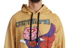 Dolce & Gabbana Gold Pig of the Year Hooded Sweater -   -  Dolce & Gabbana.