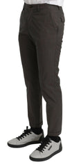 Dolce & Gabbana Brown Casual Mens Trouser 100% Cotton Pants -   -  Dolce & Gabbana.