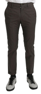 Dolce & Gabbana Brown Casual Mens Trouser 100% Cotton Pants -   -  Dolce & Gabbana.