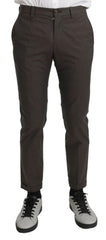 Dolce & Gabbana Brown Casual Mens Trouser 100% Cotton Pants -   -  Dolce & Gabbana.