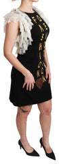 Dolce & Gabbana Black Fashion Devotion Sheath Mini Dress -   -  Dolce & Gabbana.