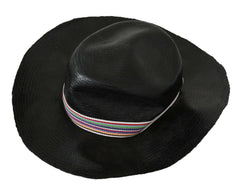 Costume National Black Wide Brim Cowboy Solid Hat -   -  Costume National.