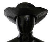 Costume National Black Wide Brim Cowboy Solid Hat -   -  Costume National.