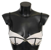Just Cavalli White Polyester Spandex Push Up Bra Underwear -   -  Just Cavalli.