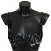 Roberto Cavalli Black Lace Reggiseno Nylon Bra Underwear -   -  Roberto Cavalli.