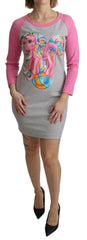 Moschino Gray My Little Pony Top Sweater Dress -   -  Moschino.