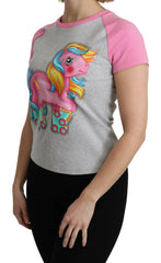 Moschino Gray and pink Cotton T-shirt My Little Pony Top -   -  Moschino.