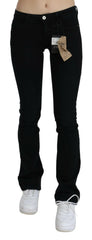 Costume National Black Low Waist Skinny Denim Cotton Jeans -   -  Costume National.