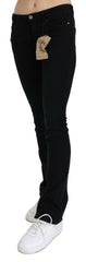 Costume National Black Low Waist Skinny Denim Cotton Jeans -   -  Costume National.