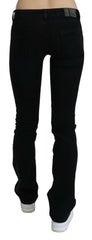 Costume National Black Low Waist Skinny Denim Cotton Jeans -   -  Costume National.