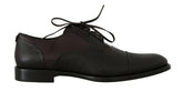 Dolce & Gabbana Brown Leather Laceups Dress Mens Shoes -   -  Dolce & Gabbana.