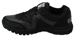 Philipp Plein Black Running Jasmines Sneakers Shoes -   -  Philipp Plein.