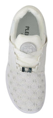 Philipp Plein White Polyester Casual Sneakers Shoes -   -  Philipp Plein.