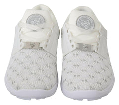 Philipp Plein White Polyester Casual Sneakers Shoes -   -  Philipp Plein.
