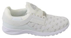 Philipp Plein White Polyester Casual Sneakers Shoes -   -  Philipp Plein.