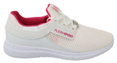 Philipp Plein White Pink Polyester Becky Sneakers Shoes -   -  Philipp Plein.