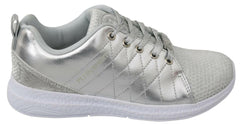 Philipp Plein Gisella Silver Polyester Sneakers Shoes -   -  Philipp Plein.