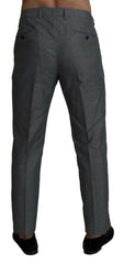 Dolce & Gabbana Gray Formal Dress Trouser Slim Fit Pants -   -  Dolce & Gabbana.