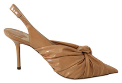 Jimmy Choo Elegant Pointed Toe Leather Pumps -   -  Jimmy Choo.
