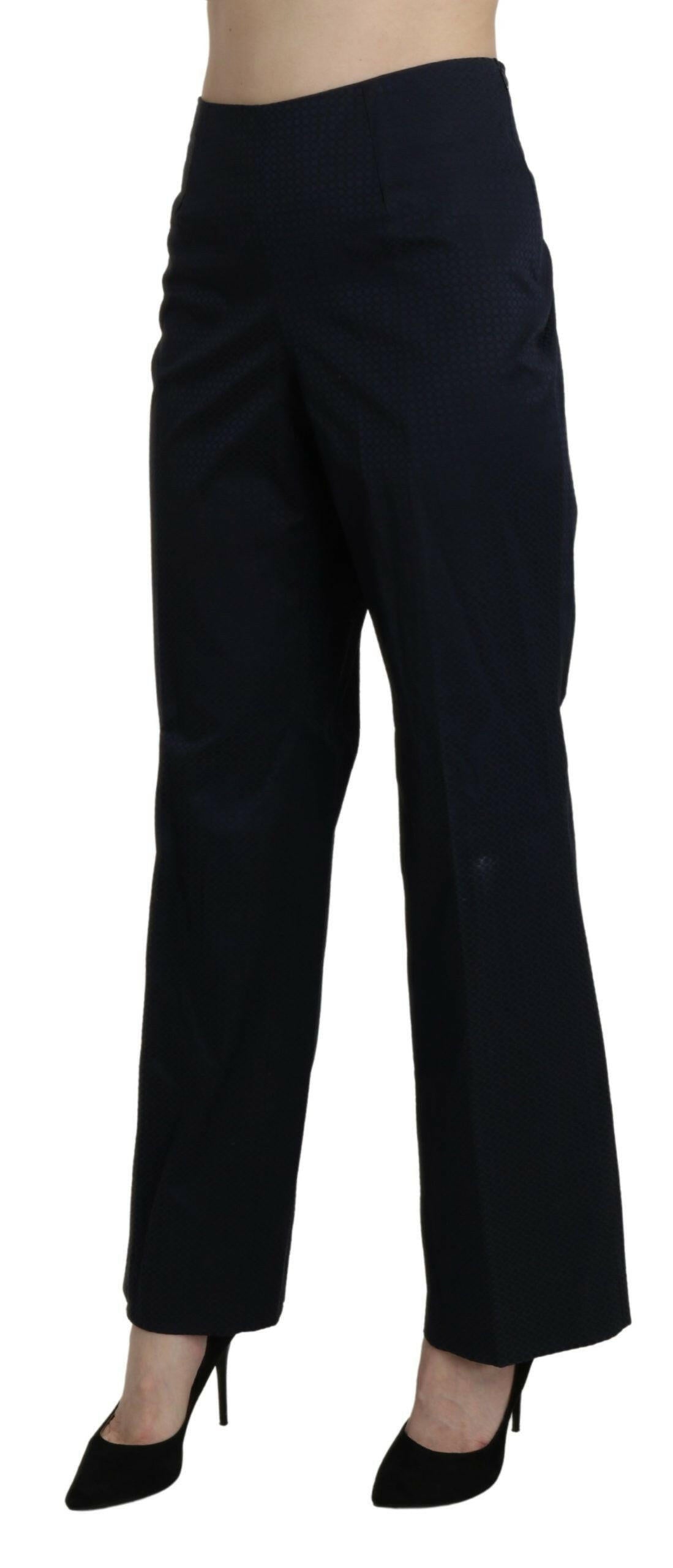 BENCIVENGA Navy Blue High Waist Straight Dress Trouser Pants -   -  BENCIVENGA. BENCIVENGA Navy Blue High Waist Straight Dress Trouser Pants -   -  BENCIVENGA.