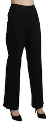 BENCIVENGA Black High Waist Straight Dress Trouser Pants -   -  BENCIVENGA.