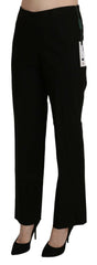 BENCIVENGA Black High Waist Straight Dress Trouser Pant -   -  BENCIVENGA.