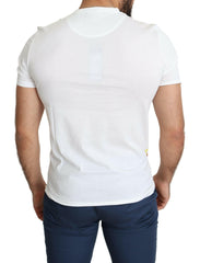 Dolce & Gabbana White Saint Valentine Print Cotton Men T-shirt -   -  Dolce & Gabbana.