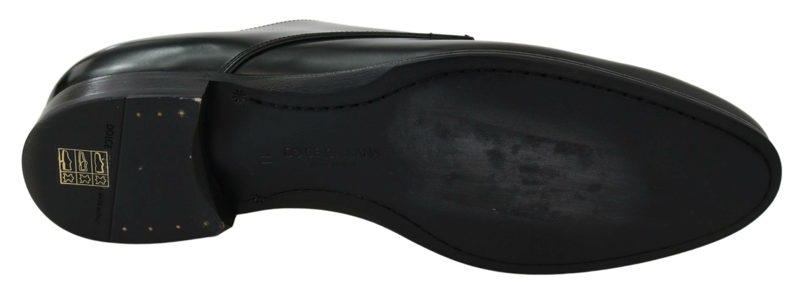 Dolce & Gabbana Derby Napoli Black Leather Dress Formal Shoes -   -  Dolce & Gabbana. Dolce & Gabbana Derby Napoli Black Leather Dress Formal Shoes -   -  Dolce & Gabbana.