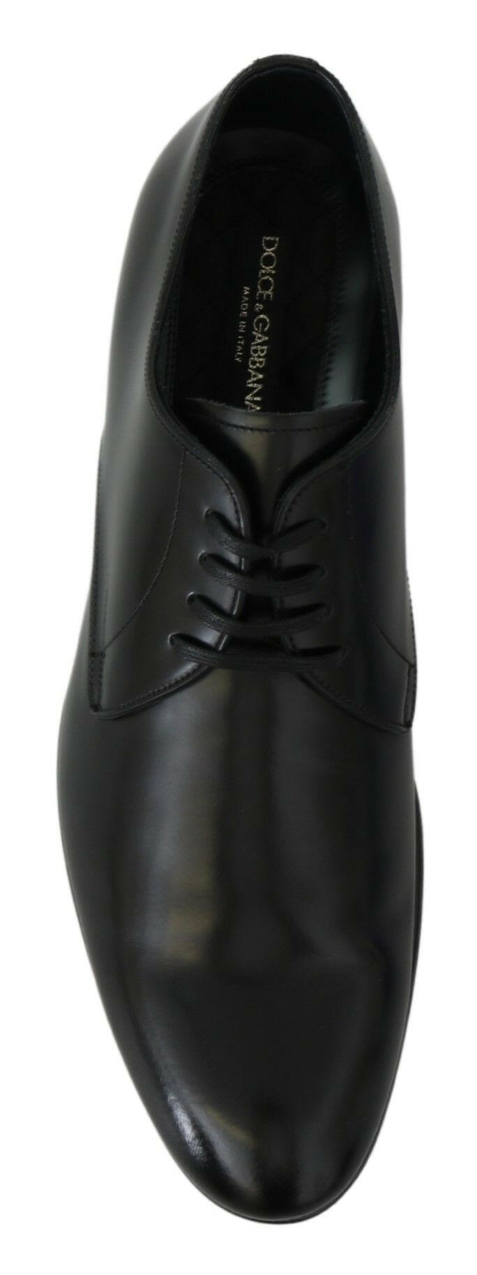 Dolce & Gabbana Derby Napoli Black Leather Dress Formal Shoes -   -  Dolce & Gabbana. Dolce & Gabbana Derby Napoli Black Leather Dress Formal Shoes -   -  Dolce & Gabbana.