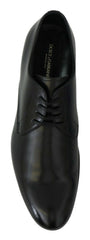 Dolce & Gabbana Derby Napoli Black Leather Dress Formal Shoes -   -  Dolce & Gabbana.