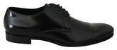Dolce & Gabbana Derby Napoli Black Leather Dress Formal Shoes -   -  Dolce & Gabbana.