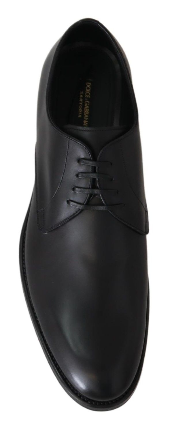 Dolce & Gabbana Black Leather SARTORIA Hand Made Shoes -   -  Dolce & Gabbana. Dolce & Gabbana Black Leather SARTORIA Hand Made Shoes -   -  Dolce & Gabbana.