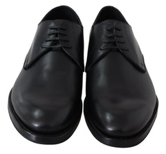 Dolce & Gabbana Black Leather SARTORIA Hand Made Shoes -   -  Dolce & Gabbana.