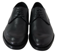 Dolce & Gabbana Black Leather SARTORIA Hand Made Shoes -   -  Dolce & Gabbana.