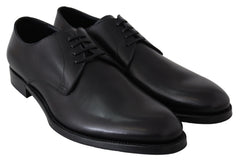 Dolce & Gabbana Black Leather SARTORIA Hand Made Shoes -   -  Dolce & Gabbana.
