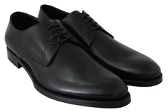 Dolce & Gabbana Black Leather SARTORIA Hand Made Shoes -   -  Dolce & Gabbana.