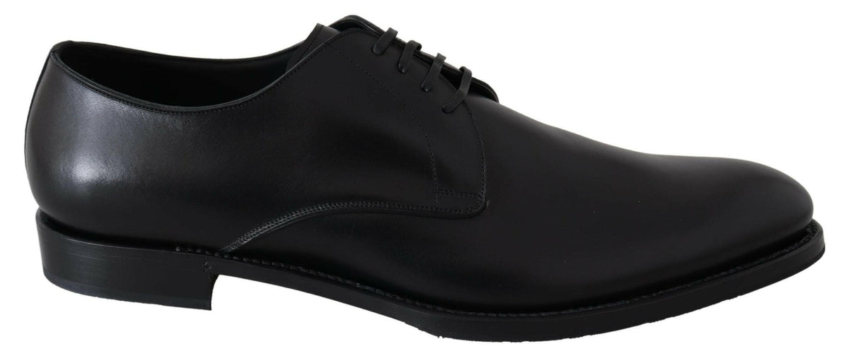 Dolce & Gabbana Black Leather SARTORIA Hand Made Shoes -   -  Dolce & Gabbana.