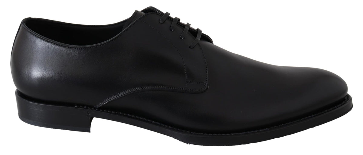 Dolce & Gabbana Black Leather SARTORIA Hand Made Shoes -   -  Dolce & Gabbana.